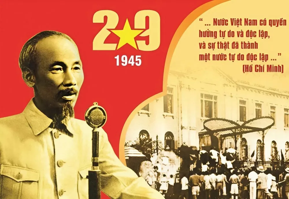 Những gam màu thiêng liêng trong bức tranh Ngày Độc lập của dân tộc